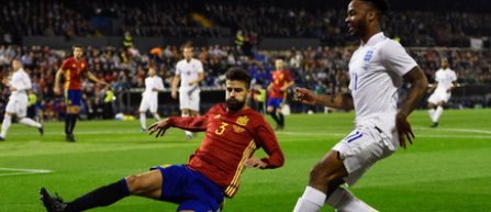 Spania s-a impus în faţa Angliei, scor 2-0, Grecia invinsa de Luxemburg, scor 1-0, in meciuri amicale